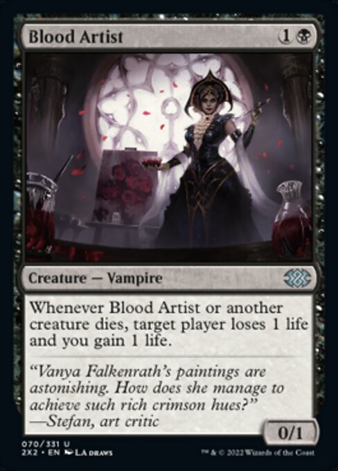 Blood Artist (Double Masters 2022) Light Play