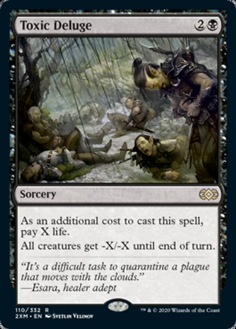 Toxic Deluge (Double Masters) Light Play