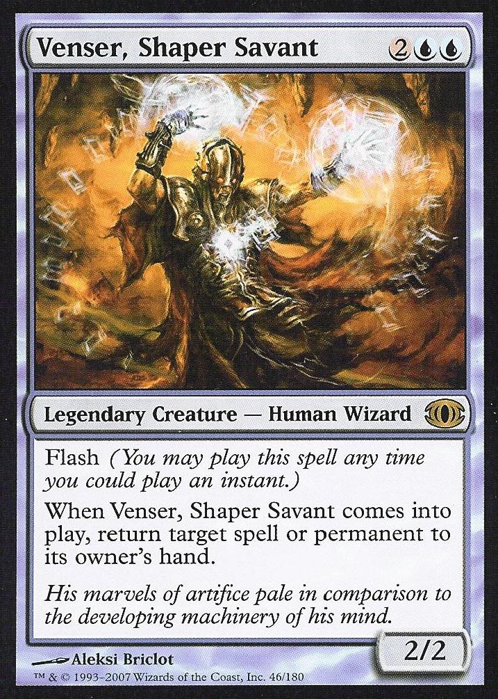 Venser, Shaper Savant (Futuresight) Medium Play