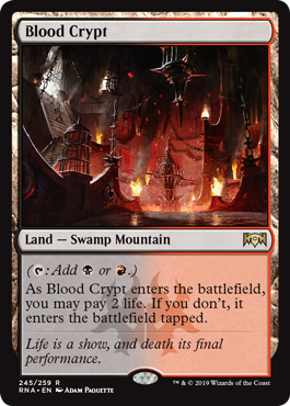 Blood Crypt (Ravnica Allegiance) Light Play Foil