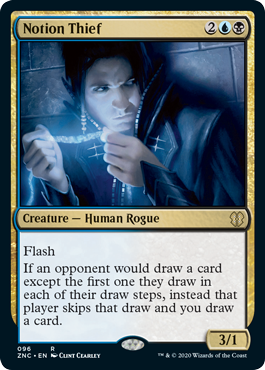Notion Thief (Commander 2020 Zendikar Rising) Near Mint