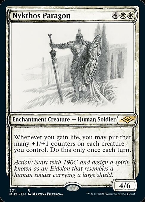 Nykthos Paragon (Showcase) (Modern Horizons 2) Medium Play