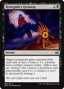 Renegade's Getaway (Aether Revolt) Near Mint