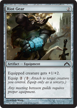 Riot Gear (Gatecrash) Medium Play Foil