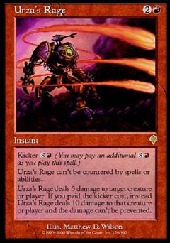 Urza's Rage (Invasion) Medium Play