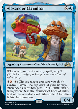 Alexander Clamilton (Unsanctioned) Near Mint