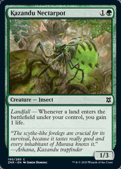 Kazandu Nectarpot (Zendikar Rising) Medium Play