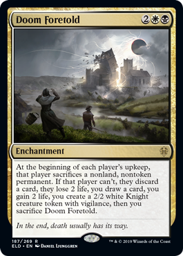 Doom Foretold (Throne of Eldraine) Near Mint Foil