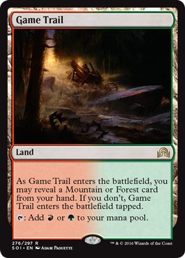 Game Trail (Shadows Over Innistrad) Near Mint