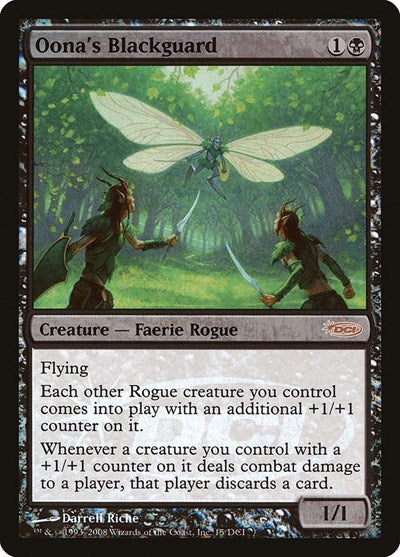 Oona's Blackguard (Promos: WPN and Gateway) Light Play Foil