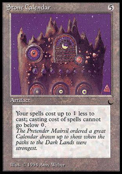 Stone Calendar (The Dark) Medium Play