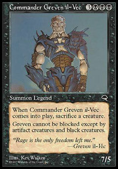 Commander Greven il-Vec (Tempest) Near Mint