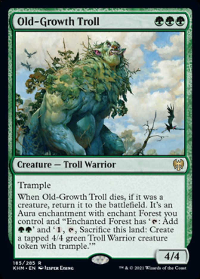 Old-Growth Troll (Kaldheim) Near Mint