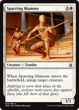 Sparring Mummy (Amonkhet) Near Mint