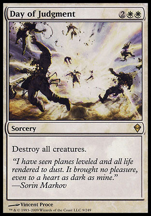 Day of Judgment (Zendikar) Light Play