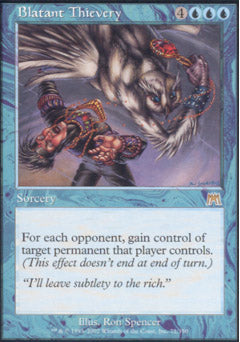 Blatant Thievery (Onslaught) Light Play