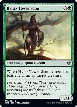 Hyrax Tower Scout (Theros Beyond Death) Light Play