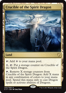 Crucible of the Spirit Dragon (Commander 2017) Near Mint