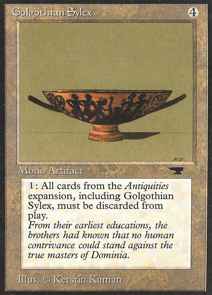 Golgothian Sylex (Antiquities) Medium Play