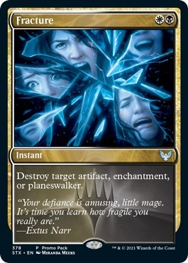 Fracture (Promo Pack: Strixhaven) Near Mint Foil
