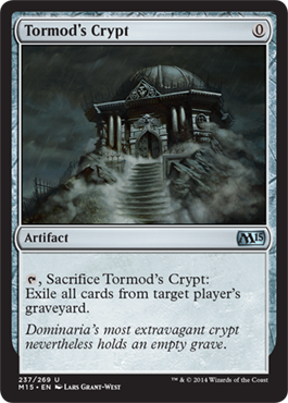Tormod's Crypt (Magic 2015 Core Set) Light Play