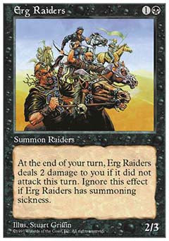 Erg Raiders (5th Edition) Medium Play