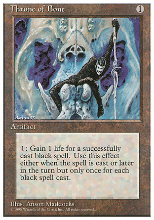 Throne of Bone (4th Edition) Medium Play