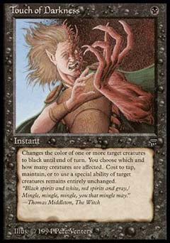 Touch of Darkness (Legends) Near Mint