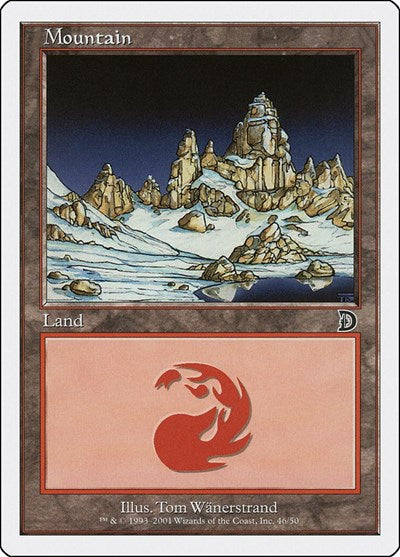 Mountain (46) (Promos: Deckmasters Garfield vs Finkel) Light Play