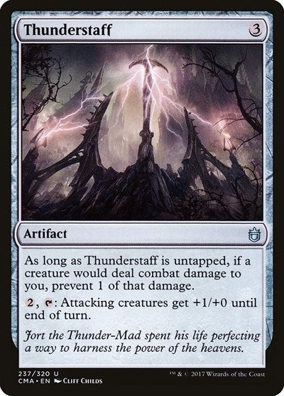 Thunderstaff (Commander Anthology) Near Mint