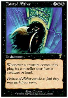 Tainted Aether (7th Edition) Medium Play