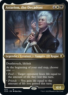 Astarion, the Decadent (Etched Foil) (Commander Legends: Battle for Baldur's Gate) Near Mint Foil