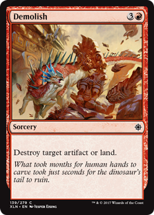 Demolish (Ixalan) Near Mint