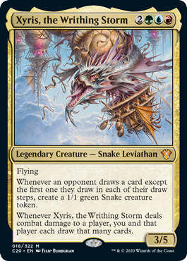 Xyris, the Writhing Storm (Commander 2020 Ikoria) Near Mint Foil