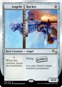 Angelic Rocket (Unstable) Near Mint