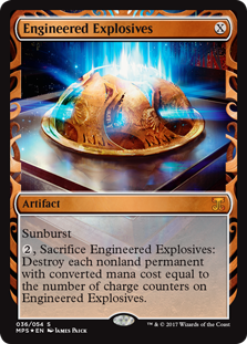 Engineered Explosives (Kaladesh Inventions) Light Play Foil