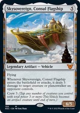 Skysovereign, Consul Flagship (Commander: Kamigawa: Neon Dynasty) Near Mint