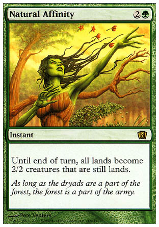 Natural Affinity (8th Edition) Medium Play