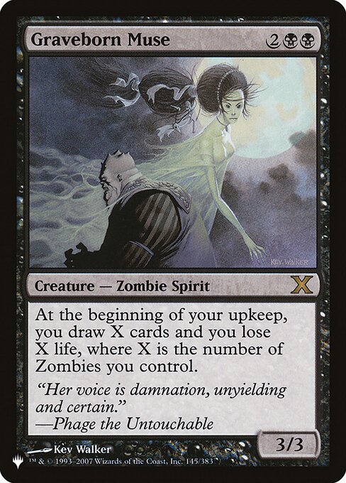 Graveborn Muse (The List) Near Mint