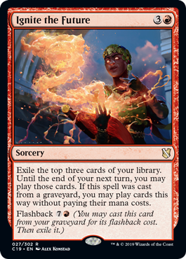 Ignite the Future (Commander 2019) Light Play