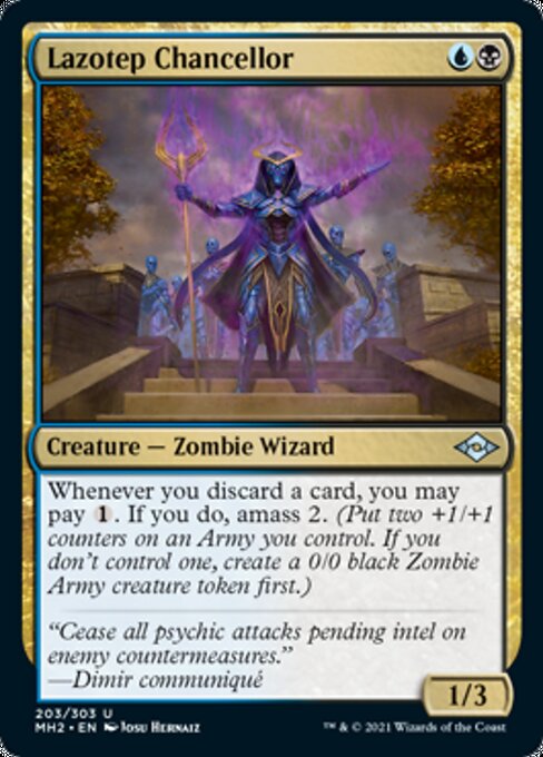 Lazotep Chancellor (Modern Horizons 2) Near Mint Foil