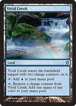 Vivid Creek (Commander 2013 Edition) Medium Play