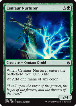Centaur Nurturer (War of the Spark) Near Mint