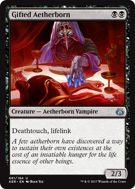 Gifted Aetherborn (Aether Revolt) Near Mint
