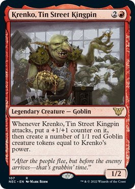 Krenko, Tin Street Kingpin (Commander: Kamigawa: Neon Dynasty) Near Mint