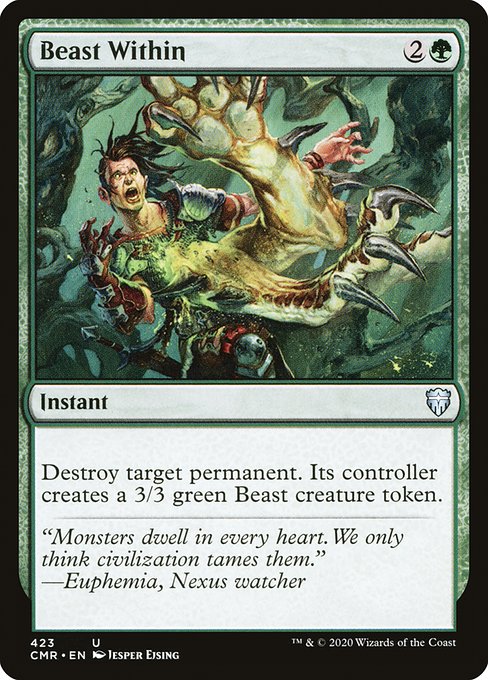 Beast Within (Commander Legends) Near Mint