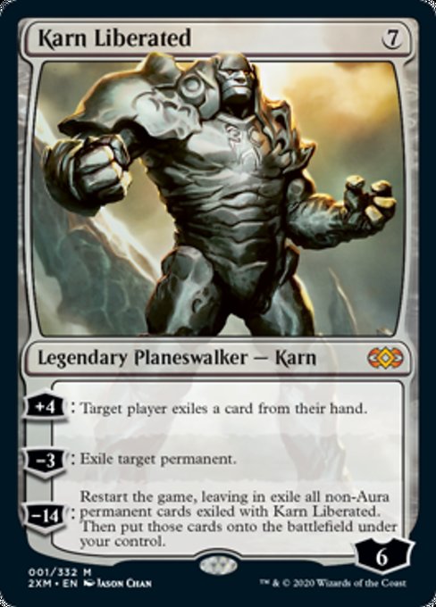 Karn Liberated (Double Masters) Near Mint Foil