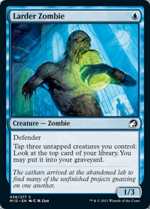 Larder Zombie (Innistrad: Midnight Hunt) Near Mint