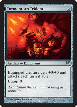 Tormentor's Trident (Avacyn Restored) Near Mint Foil
