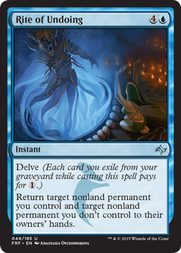 Rite of Undoing (Fate Reforged) Near Mint